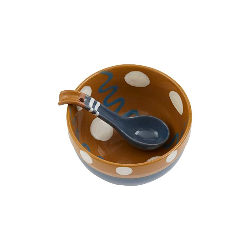 Mud Pie - Juego de salsa pintada, tazón de 3