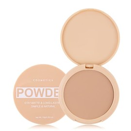 Pressed Matte Face Powder Makeup & Setting Powder for Poreless Wrinkle Blurring Contour Concealer Finishing,Lightweight,High Coverage,Shine Control (Brown-Matte-02, 1.71OZ (Pack of 1))