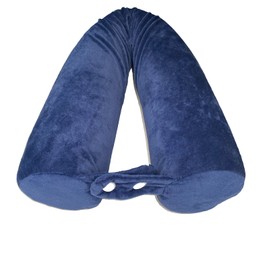 Royal Pear Travel Memory Foam Pillows for Neck and Lumbar Support Adjustable Soft (2)