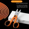 TXWTXPJ-2Pack Fiber Optic Cable Cutter Scissors - Stainless Steel Precision