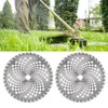2PCS Lawn Trimmer Blade Head Alloy Steel 10in Accurate Cutting