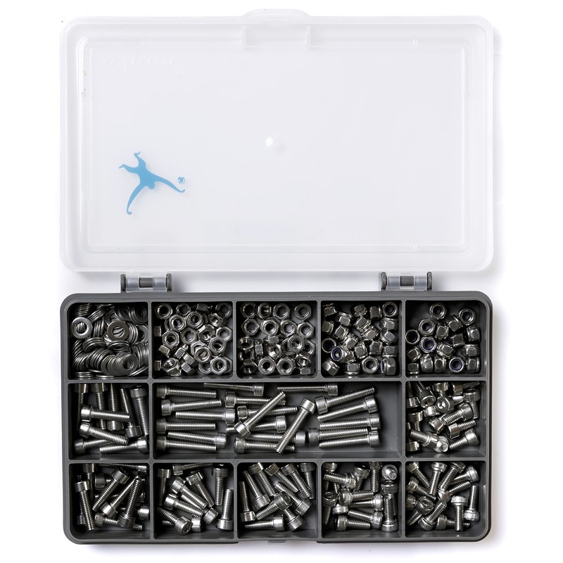 Set of 300 Assorted M4 Allen Socket Cap Machine Screws/Bolts,