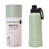 Fressko Insulated Stainless Steel Bottle Sip Lid 1L, Coal