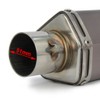 Universal 1.5-2" Inlet Hexagon Exhaust Muffler Pipe Slip On Scooter