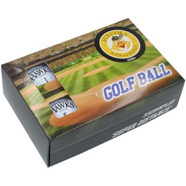 LEZAX Fukuoka SoftBank Hawks Golf Balls, 6 Pieces, White SBBA-4752