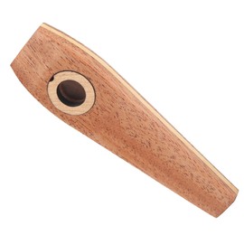 Wood Kazoo Smooth Kazoo Musical Instrument Wooden Portable Kazoo Toy Party