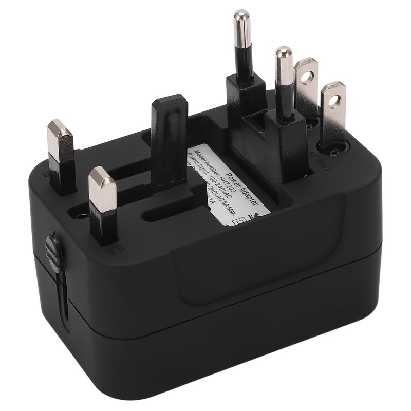 Multifunctional Power Converter with USB Ports Universal Adapter Socket