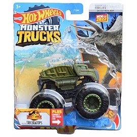 Hot Wheels Monster Trucks Triceratops - Plus Connect and Crash Car 51/75