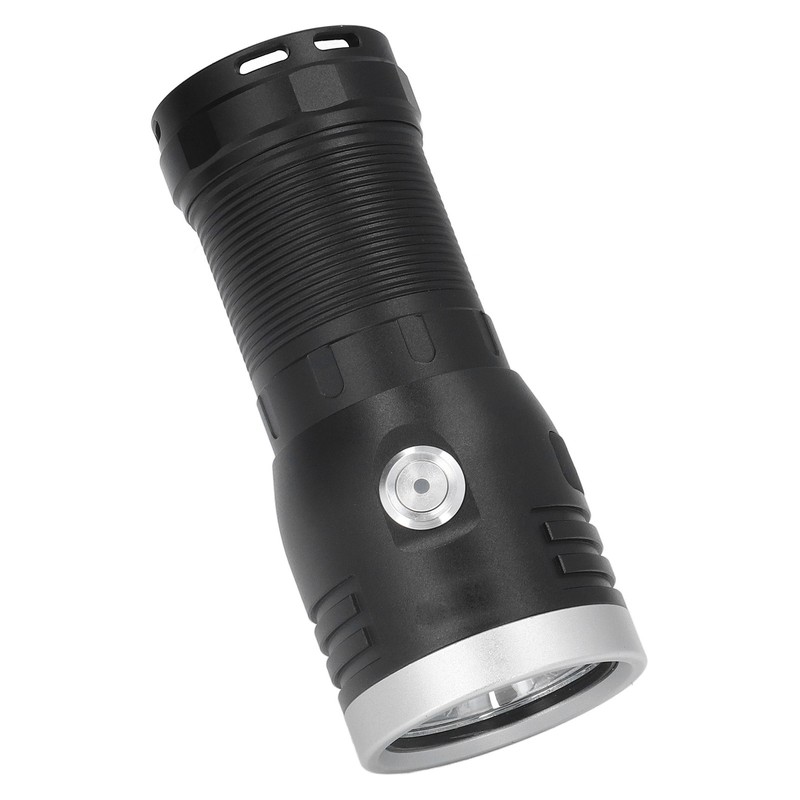 P50 Flashlight 3LED Long Range Flashlight 10000LM Stepless Dimming USB