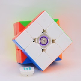 Bukefuno MoYu Huameng YS3M 2023 Maglev Ball-Core 3x3 Version Magnetic Speed Rubik's Cube Stickerless MFJS Puzzle Magic Cube 3x3x3 MoYu YS3M Maglev (YS3M Ball-Core Version) Cube