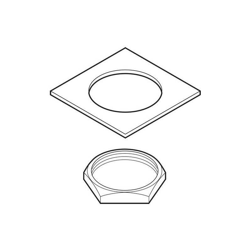 Delta Faucet RP9519 Nuts and Washers, 2-Pack,Chrome