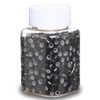GOTDYA 1000pcs 5mm Black Extension Beads,Silicone Lined Micro Rings,MicroLink I