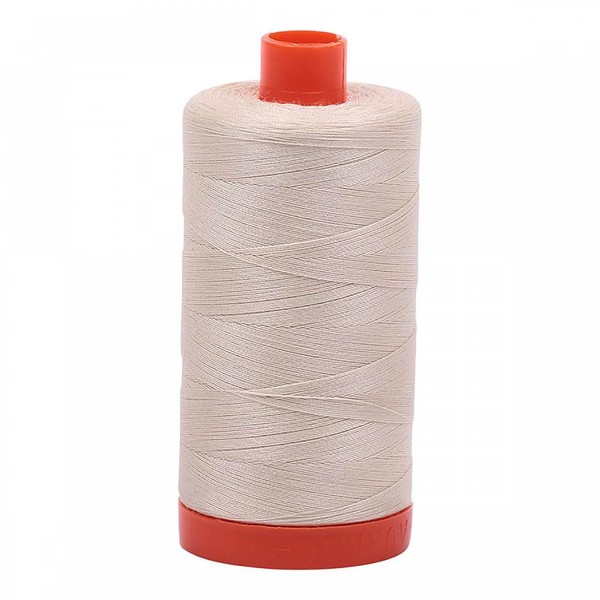 Aurifil 50wt Cotton 1,422yd-Light Beige -MK50SC6-2310