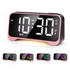 Digital Alarm Clock for Kids, 10 RGB Phantom Dynamic Colors