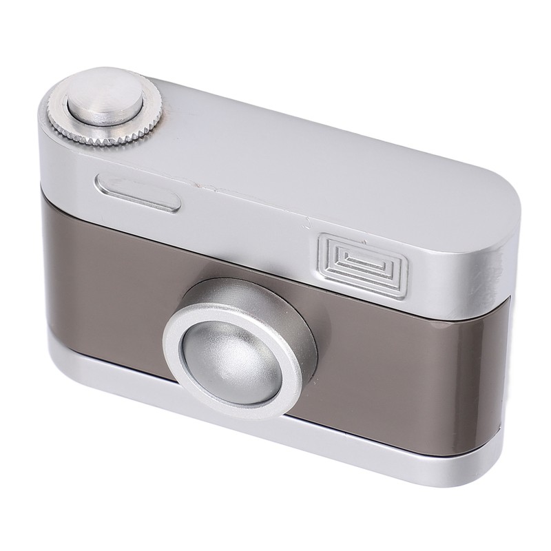 Camera Shaped ADHD Push Slider Toy Adult Metal Press Click