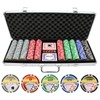 JPC 11.5g 500pc Royal Flush Poker Chips Set