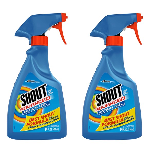 Shout Advanced Action Cleaning Gel, 14 OZ (Pack - 2)