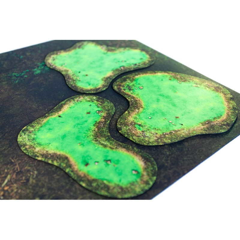 2D Terrain - Poisonous Pond for Warmachine & Hordes, Warhammer
