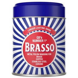 Brasso Metal Polish Wadding 2.65 Ounce for Brass Copper Stainless Steel Chrome