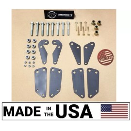 StreetRays [SR] 2" Front & Rear ATV Lift Kit FOR 08-13 Arctic Cat Prowler 700 (Made in USA)