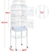 Yaheetech 64-inch Open Play Top Bird Cages for Parakeets Cockatiels