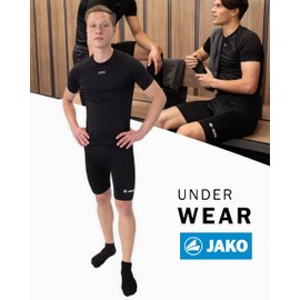 Jako Basic 2.0 Unisex Shorts, black, m