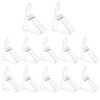 Xumann 12 Pcs Table Cloth Clip, 2 Size Clear Tablecloth