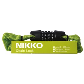 Nikko Chain Lock [N658C300/Φ4x300mm] Campus Green