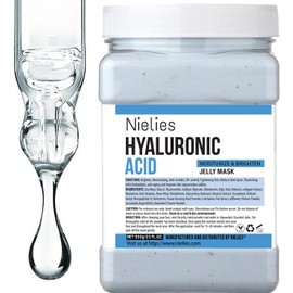 Mascarilla de gelatina, cuidado facial de la piel juego de mascarillas de gelatina Peel-Off con ácido hialurónico, mascarilla de gelatina para