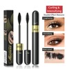 2Pcs Double Effect Mascara, Curling and Intensifying, Waterproof, Black