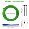 LUMITERRA Cable Pulling Aid 30 m with 3 Guide Springs