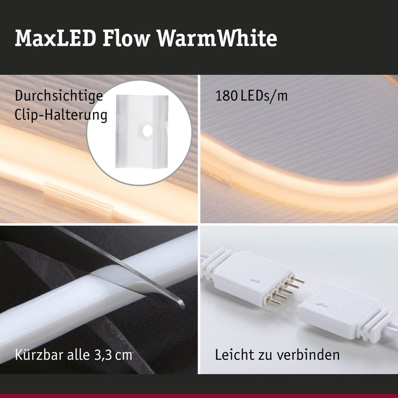 Paulmann 70963 MaxLED Flow Base Set 3 m Warm White