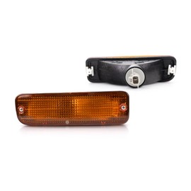 For 1995-2000 Toyota Tacoma Pair Driver & Passenger Side Turn Signal Light | With Bulbs Included | 2WD | TO2530122 TO2531122 | 81520-35110 81510-35110