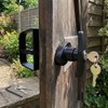 StartFine 6" T-Handle Shed Door Lock Handle with Lock Keyed