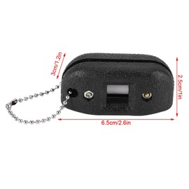 CYSFETENA Praktische Tragbar Schlittschuhe Schleifen, Seine Breite einstellen Ice Skates Blade Sharpener, 6.5 * 3 * 2.5cm Schlittschuhe Schleifer für Eishockey und Freizeitsport