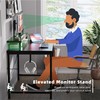 Pamray 32 Inch Small Computer Desk with Monitor Stand, Simple