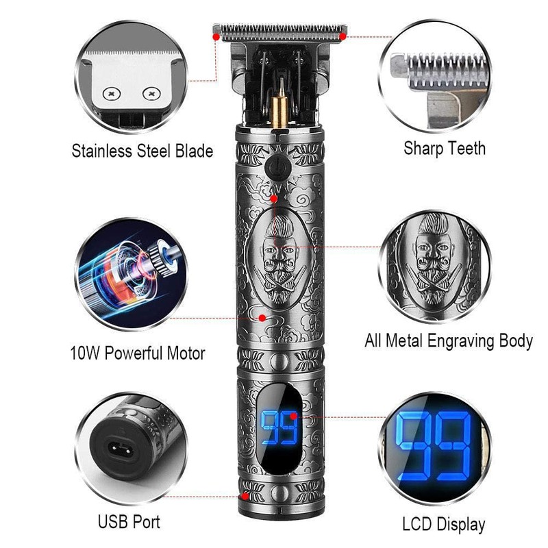 Suttik Hair Trimmer for Men, Professional Hair Clippers for Barber,