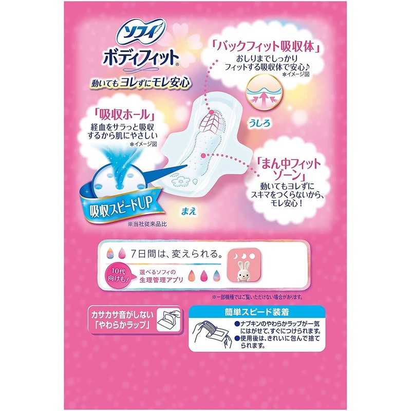 [Set of 3] Sophy Body Fit for Regular Daily Use,