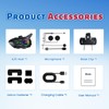 JZAQ Motorcycle Helmet Bluetooth Headset Bluetooth Helmet Speakers & Intercom