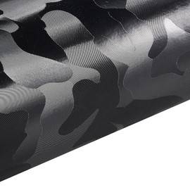 XIMINZ Ghost Black Automotive Vinyl Wraps Air Release Protection Film DIY Vinyl Film Roll Self Adhesive Decoration Car Wrapping, 59.8'' x 11.8''
