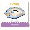 Funsicle: Tahoe Party Island - 9 Foot Inflatable Pool &