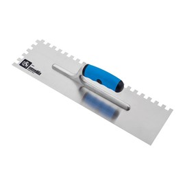 Ausonia - Grating board for glue 42 x 12 cm, stainless steel blade, two-material handle, 10 x 10 cm