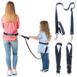 Secure Waist Leash Harness for Big Kids with Adjustable Tether and Handle, Hands Free Safety Walking Harness for Old Autism Special Needs ADHD, Child Elopement Leash