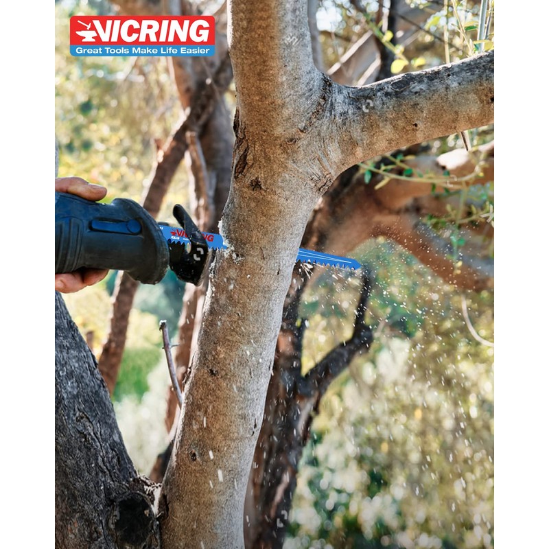 Wood Pruning Reciprocating Saw Blades 9 Inch Sawzall Blades for