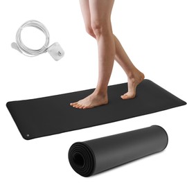 Luqixcey Grounding Mat Earthing UK,30x100cm Grounding Sheet Earthing Mat for Improved Sleep,Grounding Well Mat for Alleviate Anxiety, Pain, Inflammation, Relieve Headaches, Balance