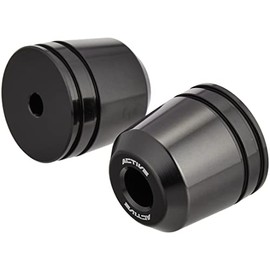 Active 60800026 Aluminum Bar End, Black, φ33-L33