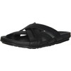 NAOT Footwear Men's Anegada Sandal Jet Black Lthr 10 M