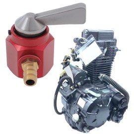 Be In Your Mind 1/4 Inch 6mm Fuel Gas Shut Off Valve Filter Compatible with Tecumseh 34279A 34279B 34729 740003B Replacement for Lawn Mowers Small Engines