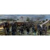 Gettysburg Print/Frame Peach Orchard Civil War Giclee Limited Ed