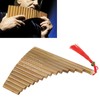 Pan Flute 15 Pipes G Key Chinese Traditional Musical Instrument